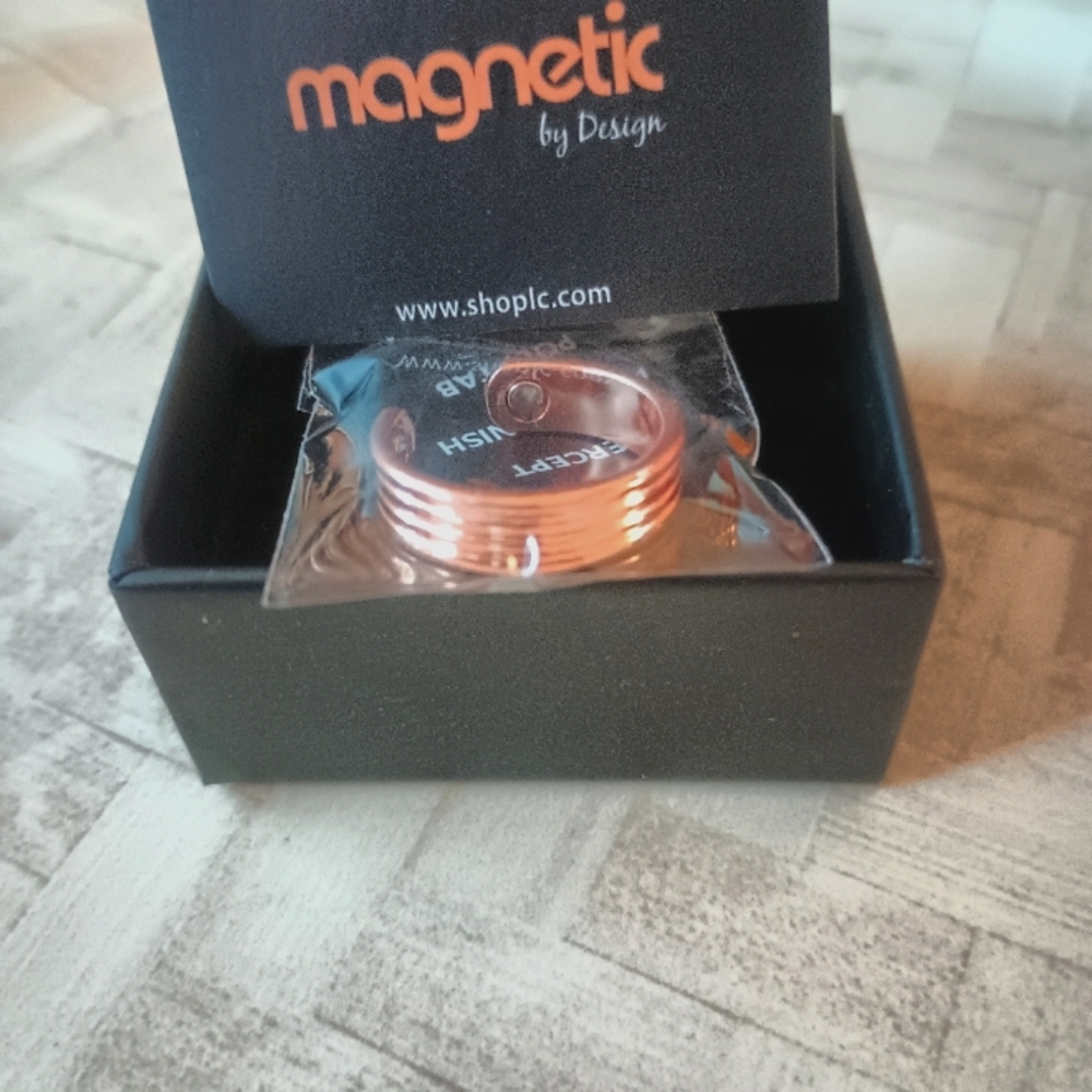 Magnetic by Design Women's Copper Ring